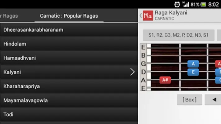 Raga Master android App screenshot 4